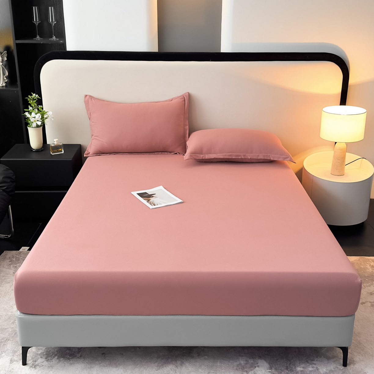 91家纺网 家纺一手货源 找家纺 （总）亨通家纺 2025新款亲肤舒适云朵水洗棉单床笠