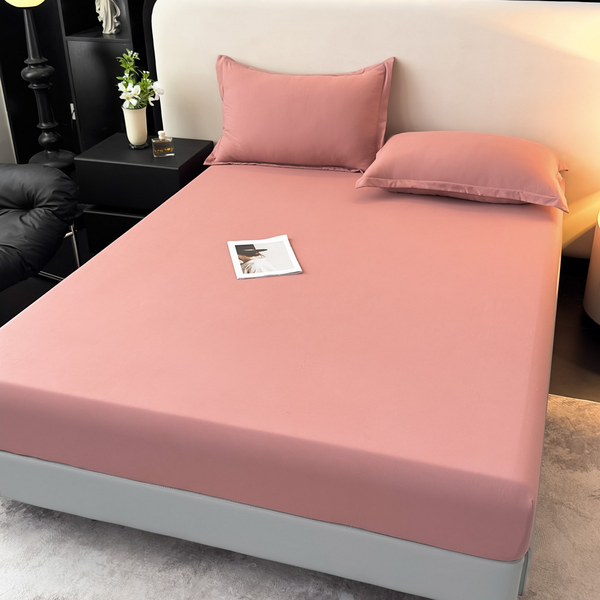 91家纺网 家纺一手货源 找家纺 （总）亨通家纺 2025新款亲肤舒适云朵水洗棉单床笠