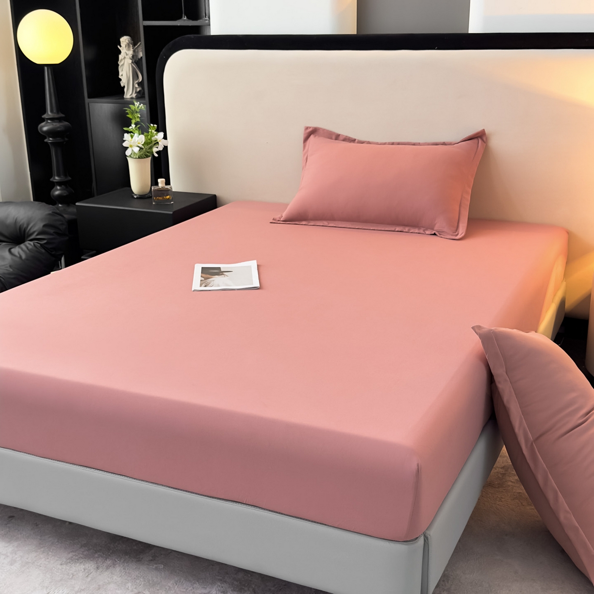 91家纺网 家纺一手货源 找家纺 （总）亨通家纺 2025新款亲肤舒适云朵水洗棉单床笠