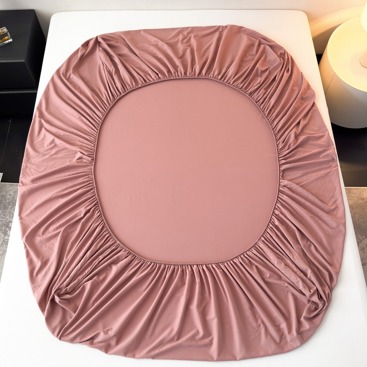 91家纺网 家纺一手货源 找家纺 （总）亨通家纺 2025新款亲肤舒适云朵水洗棉单床笠