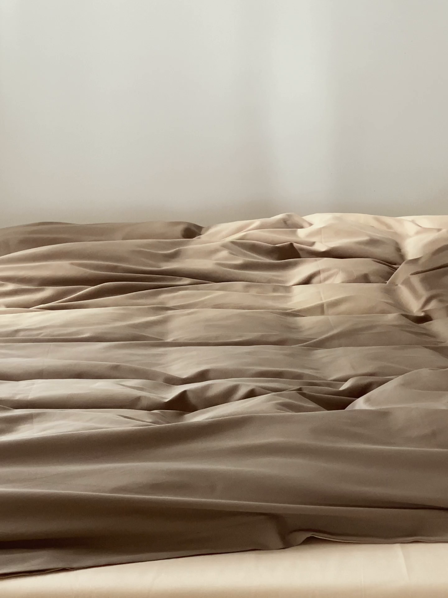 91家纺网 家纺一手货源 找家纺 EH家居 2025新款100S长绒棉小宽边磨毛四件套--云栖系列 摩卡慕斯