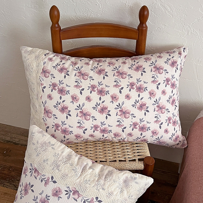 91家纺网 家纺一手货源 找家纺 梦纤绒 2025秋冬新品A类高克重亚麻复古全棉花边侘寂风原麻系列 幻城