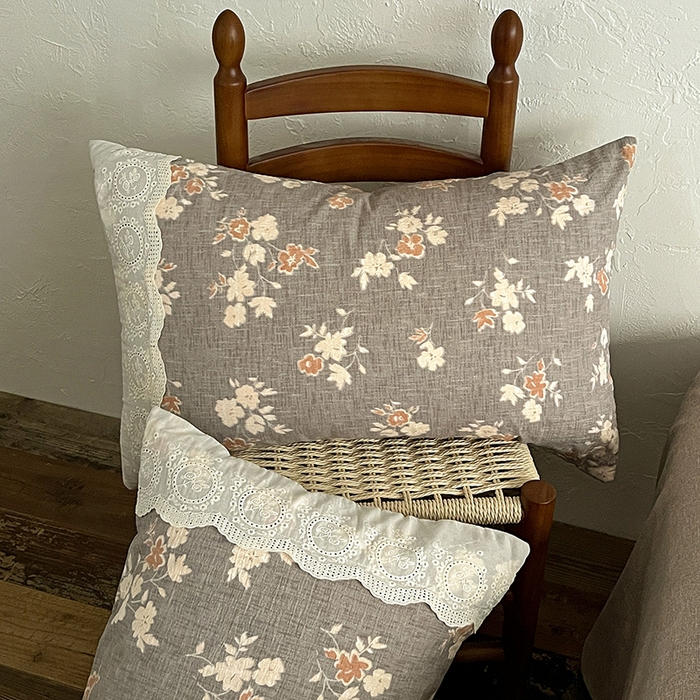 91家纺网 家纺一手货源 找家纺 梦纤绒 2025秋冬新品A类高克重亚麻复古全棉花边侘寂风原麻系列 山居