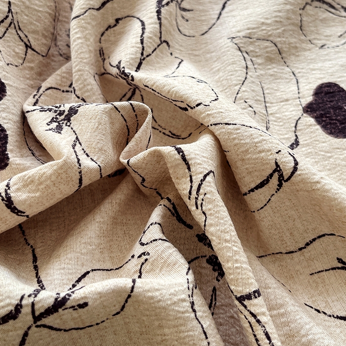 91家纺网 家纺一手货源 找家纺 （总）宝士康家纺 2025新款原麻荷叶边四件套