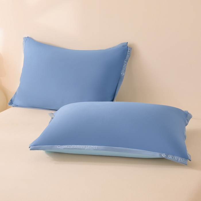 91家纺网 家纺一手货源 找家纺 宝士康家纺 2025新品10A抗菌金乳丝春秋被/冬被/跨境外贸 金乳丝-蓝色