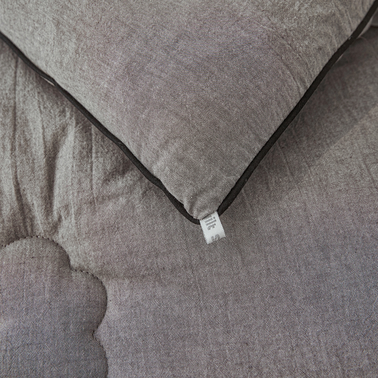 91家纺网 家纺一手货源 找家纺 熙宴家纺 2025新款水洗棉嵌绳款100%新疆棉花被 石灰