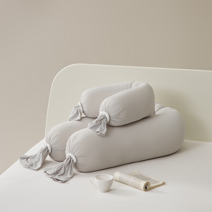 91家纺网 家纺一手货源 找家纺 （总）境月枕芯坊 2025新款亲肤舒适简约纯色糖果枕头枕芯