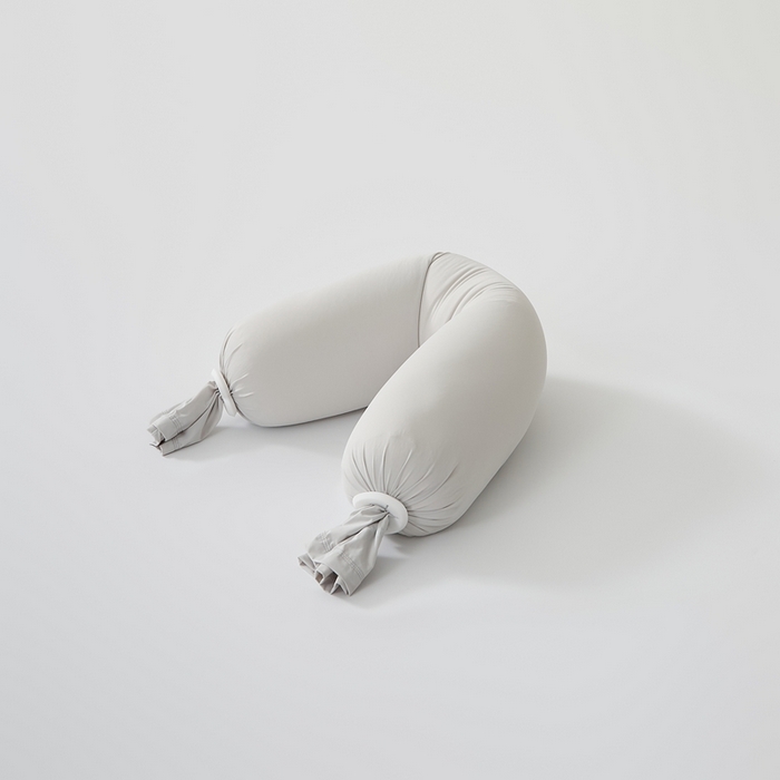 91家纺网 家纺一手货源 找家纺 境月枕芯坊 2025新款亲肤舒适简约纯色糖果枕头枕芯 素灰