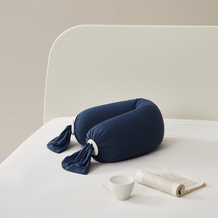 91家纺网 家纺一手货源 找家纺 境月枕芯坊 2025新款亲肤舒适简约纯色糖果枕头枕芯 骐青