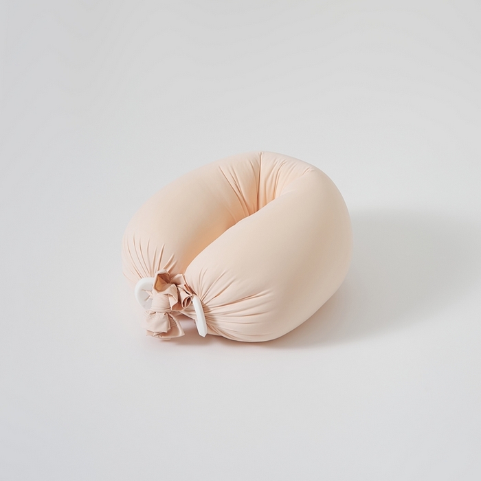 91家纺网 家纺一手货源 找家纺 境月枕芯坊 2025新款亲肤舒适简约纯色糖果枕头枕芯 玉粉