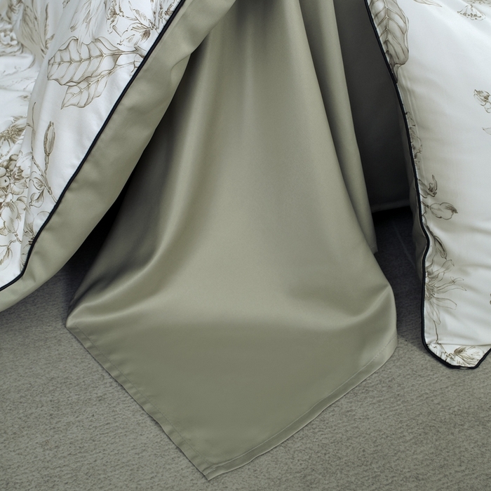 91家纺网 家纺一手货源 找家纺 （总）麦空家居 2025春夏水洗真丝贡缎埋绳四件套-繁花系列