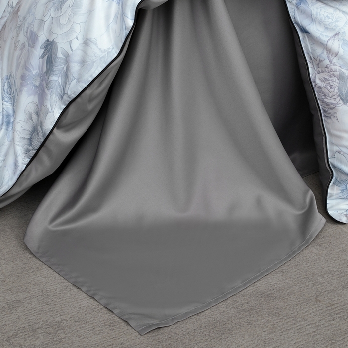 91家纺网 家纺一手货源 找家纺 麦空家居 2025春夏水洗真丝贡缎埋绳四件套-繁花系列 初夏