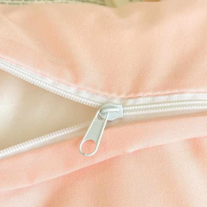 91家纺网 家纺一手货源 找家纺 麦空家居 2025新款抗菌水洗皱棉贴布绣四件套学生三件套-糖果梦 乐琪女孩-牛油果