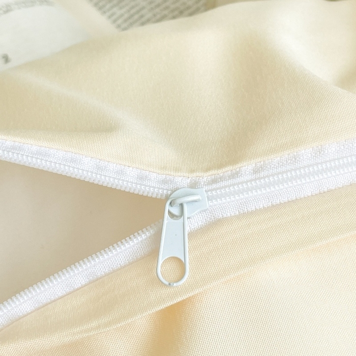 91家纺网 家纺一手货源 找家纺 麦空家居 2025新款抗菌水洗皱棉贴布绣四件套学生三件套-糖果梦 胖达熊-牛油果