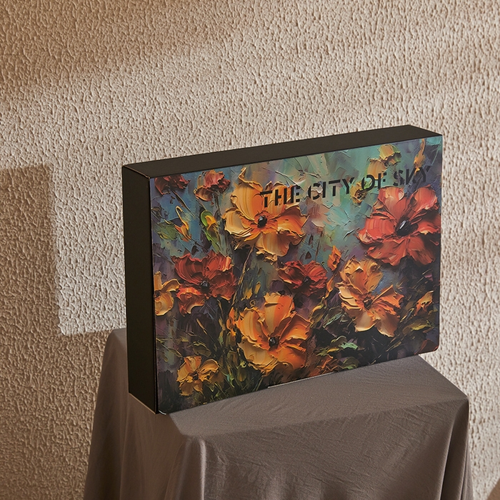 91家纺网 家纺一手货源 找家纺 麦空家居 2025新款水洗贡缎印花四件套系列-半夏(高端礼盒) 包装