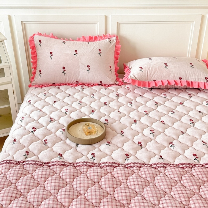 91家纺网 家纺一手货源 找家纺 （总）手艺人家纺 2025新款宝宝绒床褥床护垫垫子D1-D66