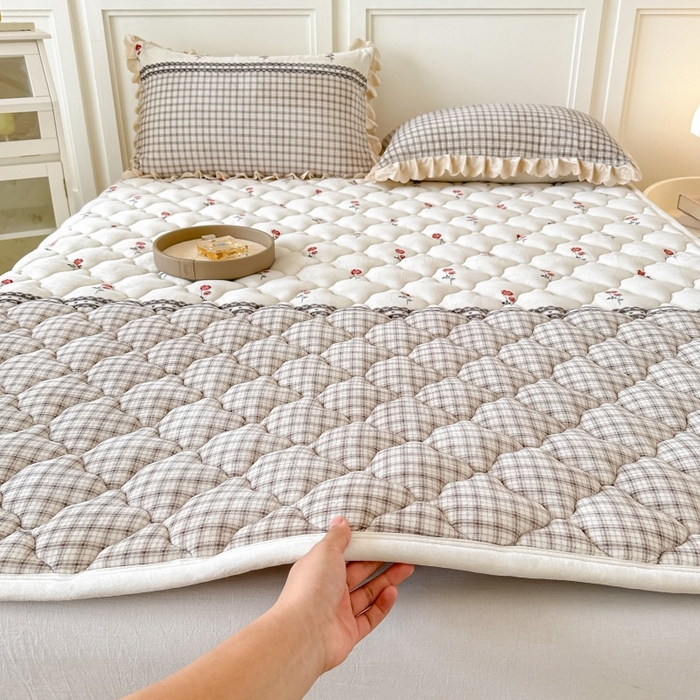 91家纺网 家纺一手货源 找家纺 （总）手艺人家纺 2025新款宝宝绒床褥床护垫垫子D1-D66