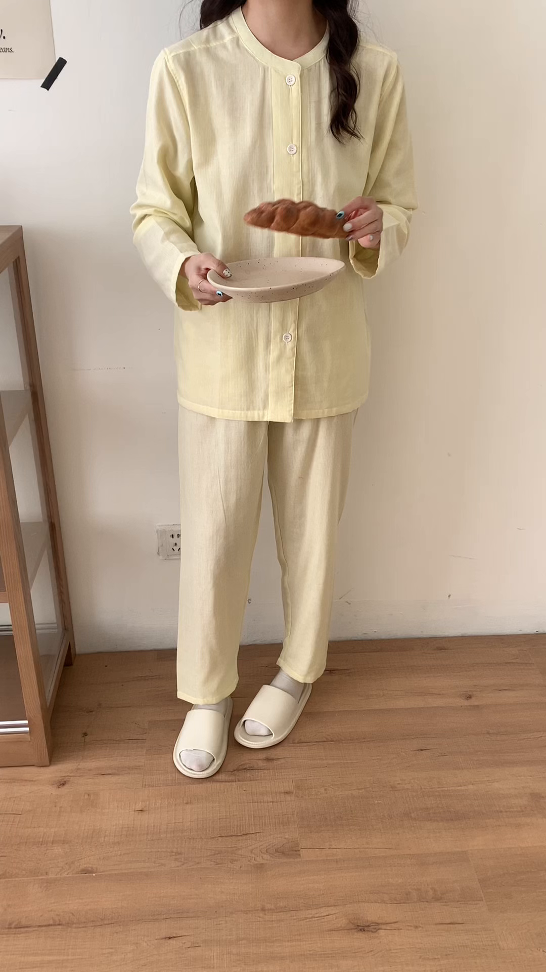 91家纺网 家纺一手货源 找家纺 （总）观月轩家纺 2025新款全棉纯棉60支双层纱系列家居服