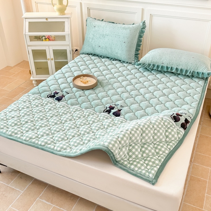 91家纺网 家纺一手货源 找家纺 手艺人家纺 2025新款宝宝绒床褥床护垫垫子D1-D66 D2