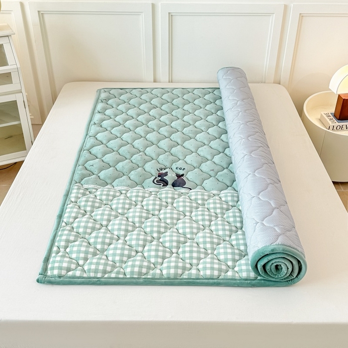 91家纺网 家纺一手货源 找家纺 手艺人家纺 2025新款宝宝绒床褥床护垫垫子D1-D66 D2