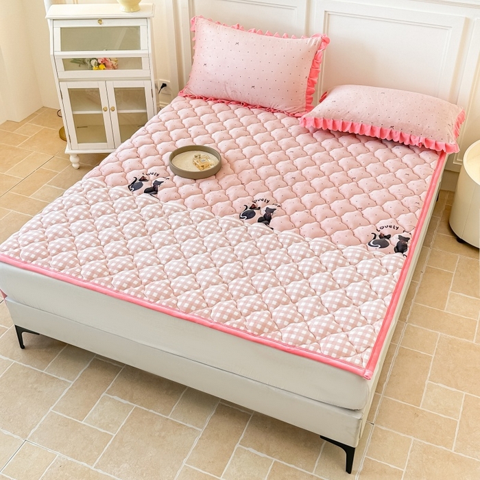 91家纺网 家纺一手货源 找家纺 手艺人家纺 2025新款宝宝绒床褥床护垫垫子D1-D66 D3