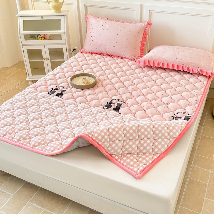 91家纺网 家纺一手货源 找家纺 手艺人家纺 2025新款宝宝绒床褥床护垫垫子D1-D66 D3