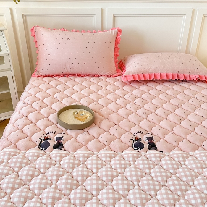 91家纺网 家纺一手货源 找家纺 手艺人家纺 2025新款宝宝绒床褥床护垫垫子D1-D66 D3