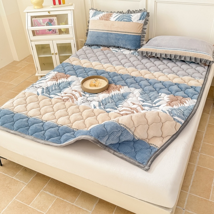 91家纺网 家纺一手货源 找家纺 手艺人家纺 2025新款宝宝绒床褥床护垫垫子D1-D66 D7