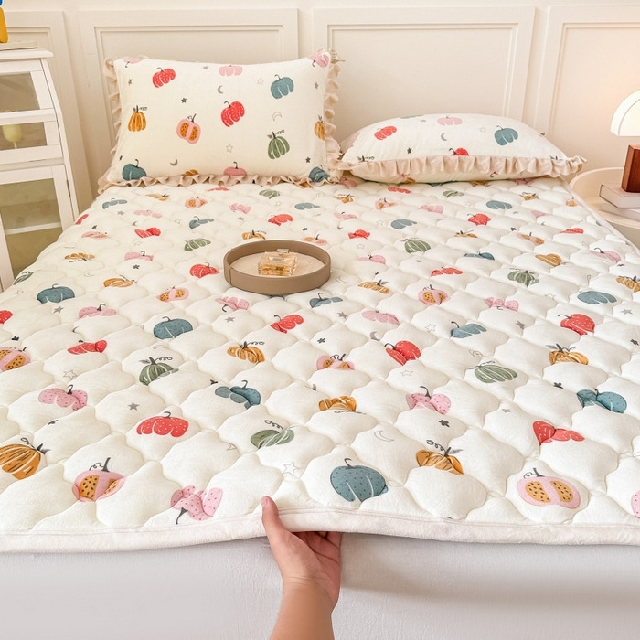 手艺人家纺 2025新款宝宝绒床褥床护垫垫子D1-D66 D8