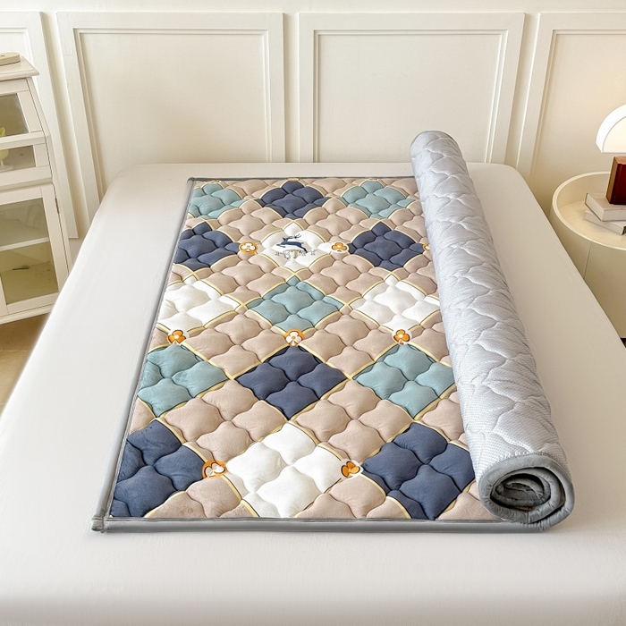 91家纺网 家纺一手货源 找家纺 手艺人家纺 2025新款宝宝绒床褥床护垫垫子D1-D66 D11