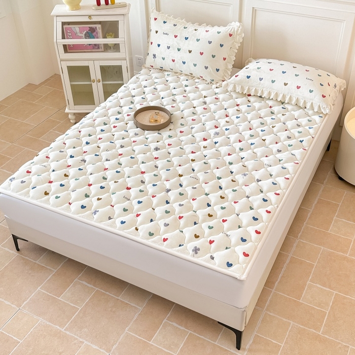 91家纺网 家纺一手货源 找家纺 手艺人家纺 2025新款宝宝绒床褥床护垫垫子D1-D66 D15