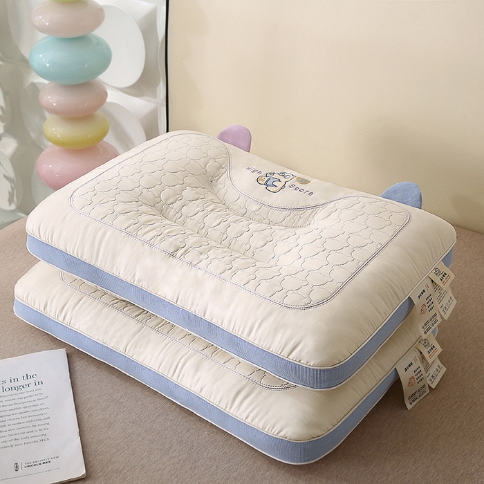 （总）金牛枕芯 2025新款天丝棉小熊全棉亲肤枕头枕芯