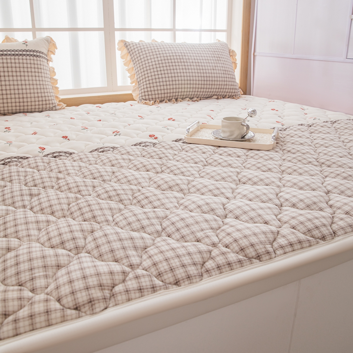 91家纺网 家纺一手货源 找家纺 手艺人家纺 2025新款炕垫榻榻米垫D50--D66 D51