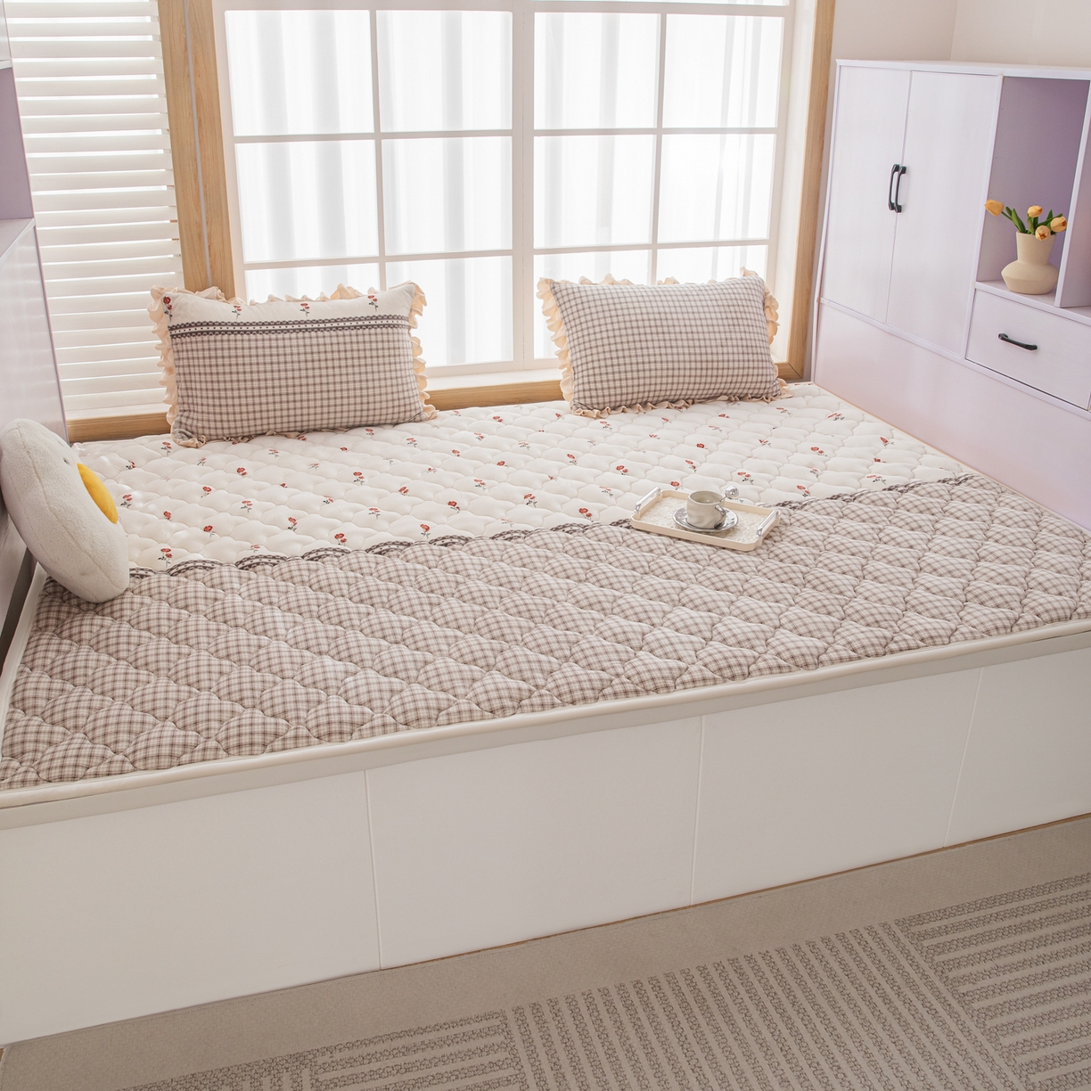 91家纺网 家纺一手货源 找家纺 手艺人家纺 2025新款炕垫榻榻米垫D50--D66 D51