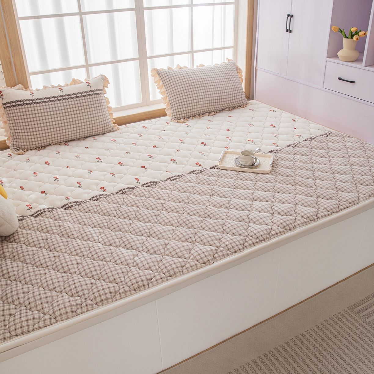 91家纺网 家纺一手货源 找家纺 手艺人家纺 2025新款炕垫榻榻米垫D50--D66 D51