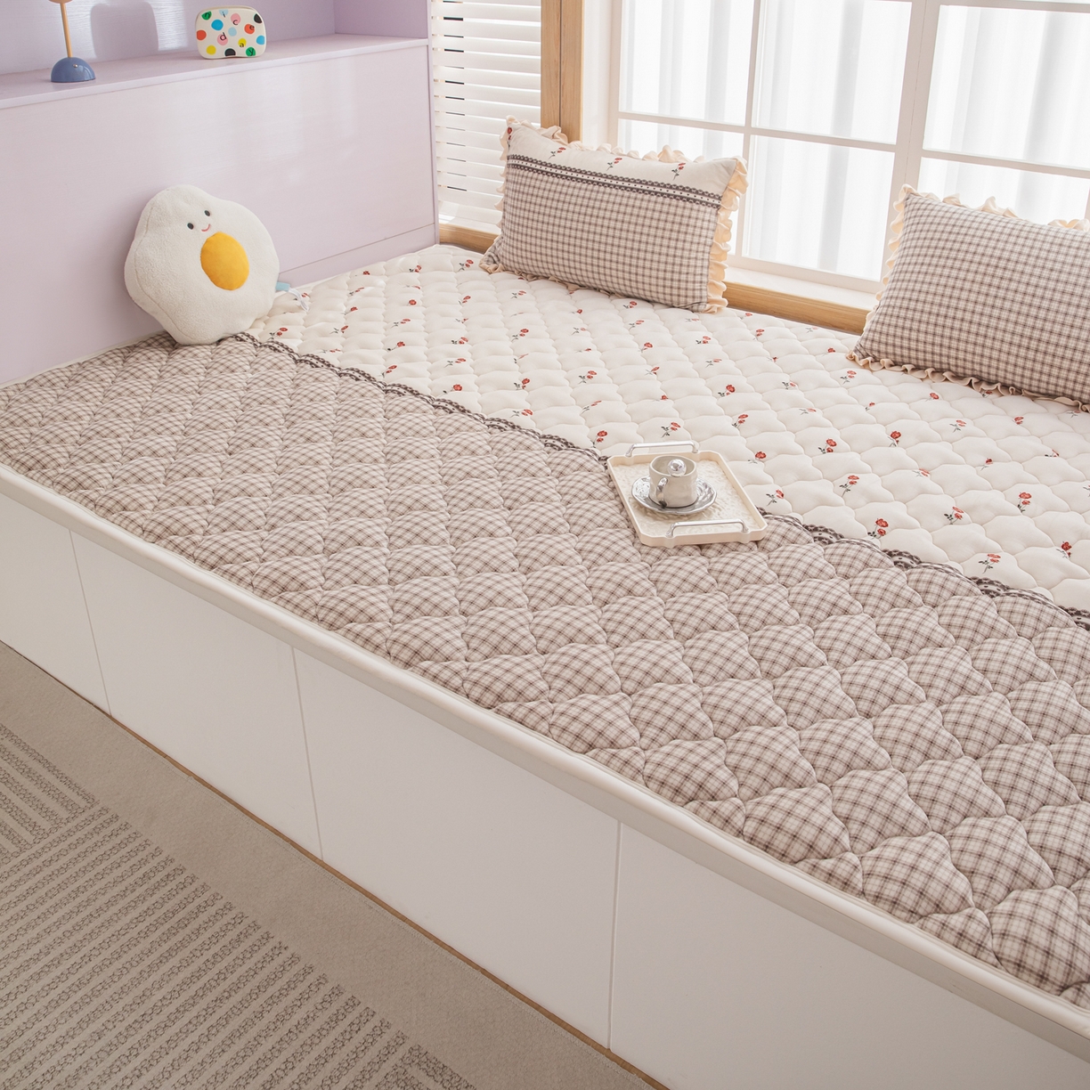 91家纺网 家纺一手货源 找家纺 手艺人家纺 2025新款炕垫榻榻米垫D50--D66 D51