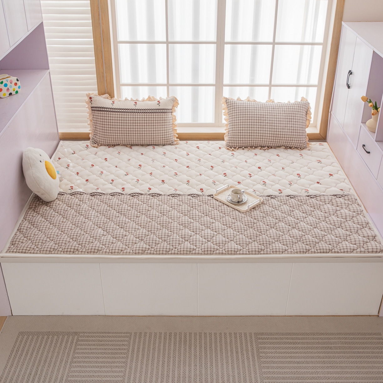 91家纺网 家纺一手货源 找家纺 手艺人家纺 2025新款炕垫榻榻米垫D50--D66 D51