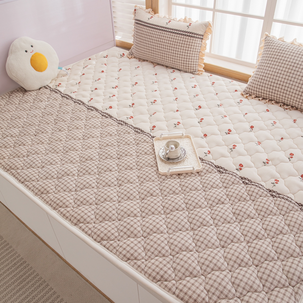 91家纺网 家纺一手货源 找家纺 手艺人家纺 2025新款炕垫榻榻米垫D50--D66 D51