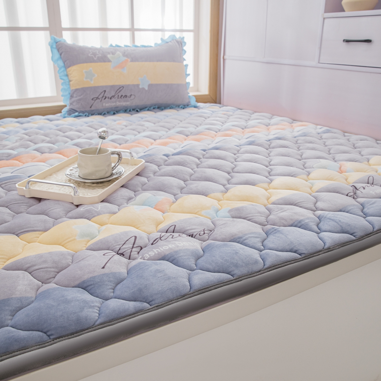 91家纺网 家纺一手货源 找家纺 手艺人家纺 2025新款炕垫榻榻米垫D50--D66 D53