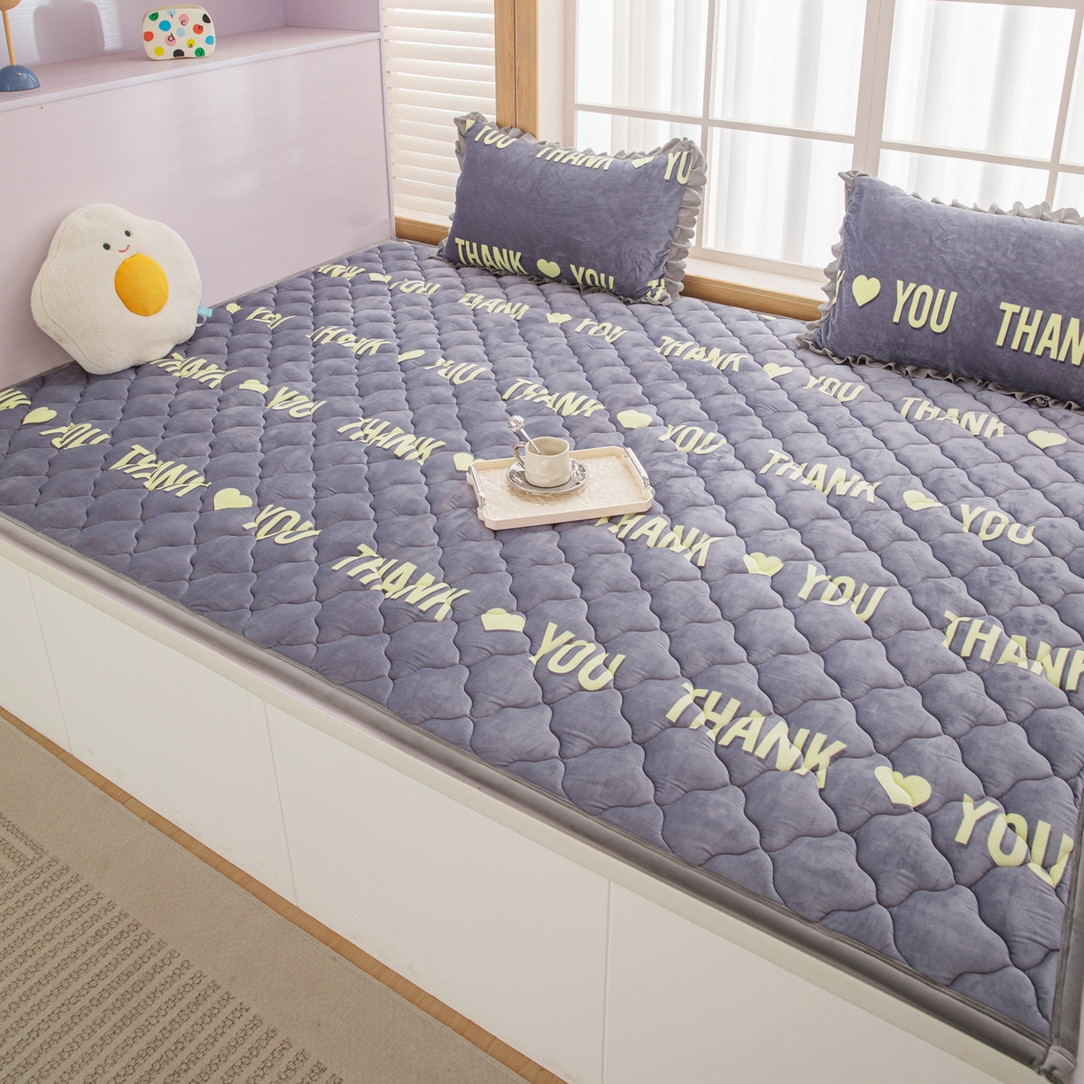 91家纺网 家纺一手货源 找家纺 手艺人家纺 2025新款炕垫榻榻米垫D50--D66 D56