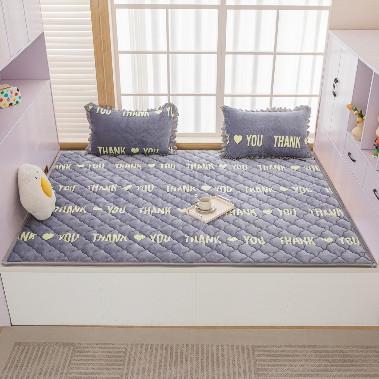 91家纺网 家纺一手货源 找家纺 手艺人家纺 2025新款炕垫榻榻米垫D50--D66 D56