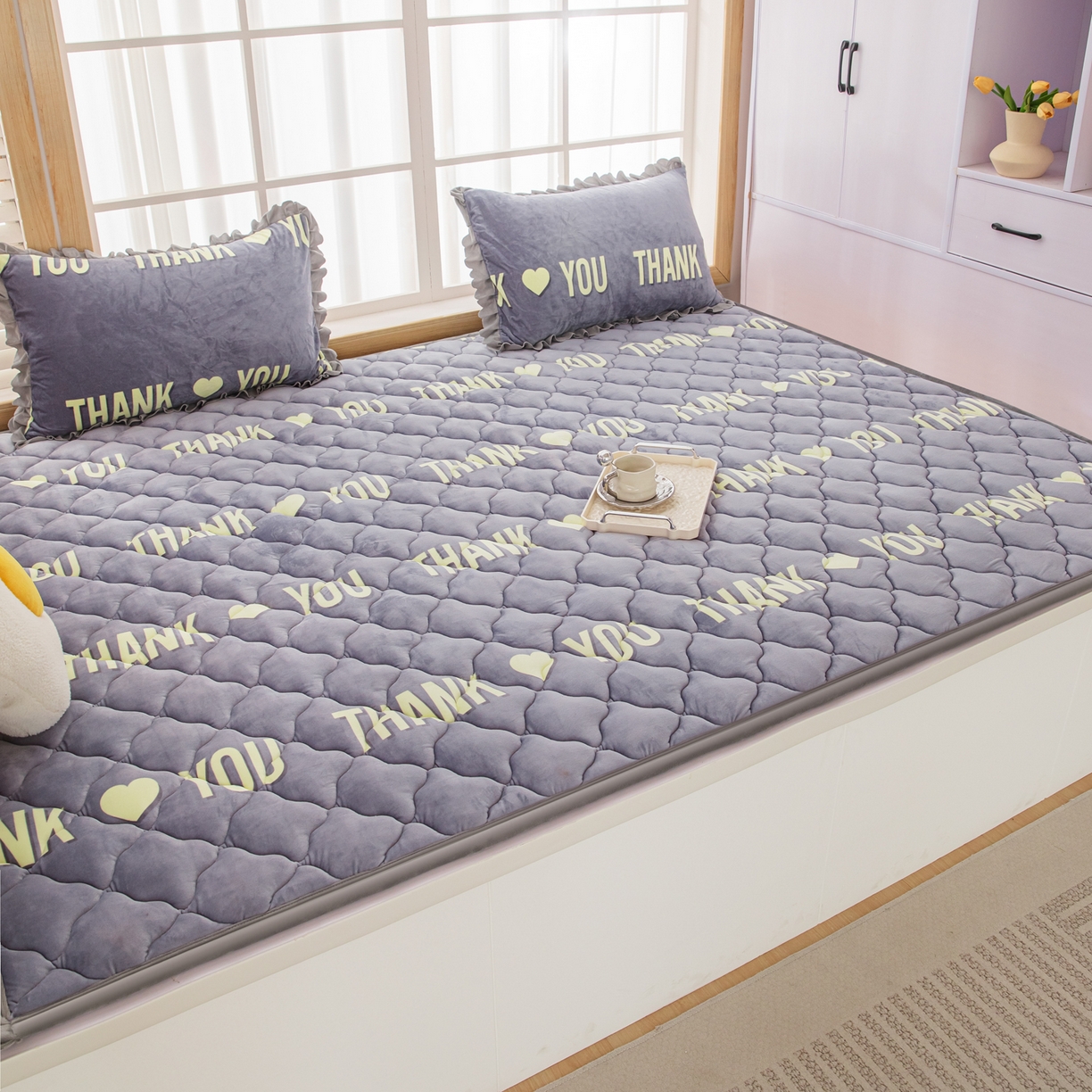 91家纺网 家纺一手货源 找家纺 手艺人家纺 2025新款炕垫榻榻米垫D50--D66 D56