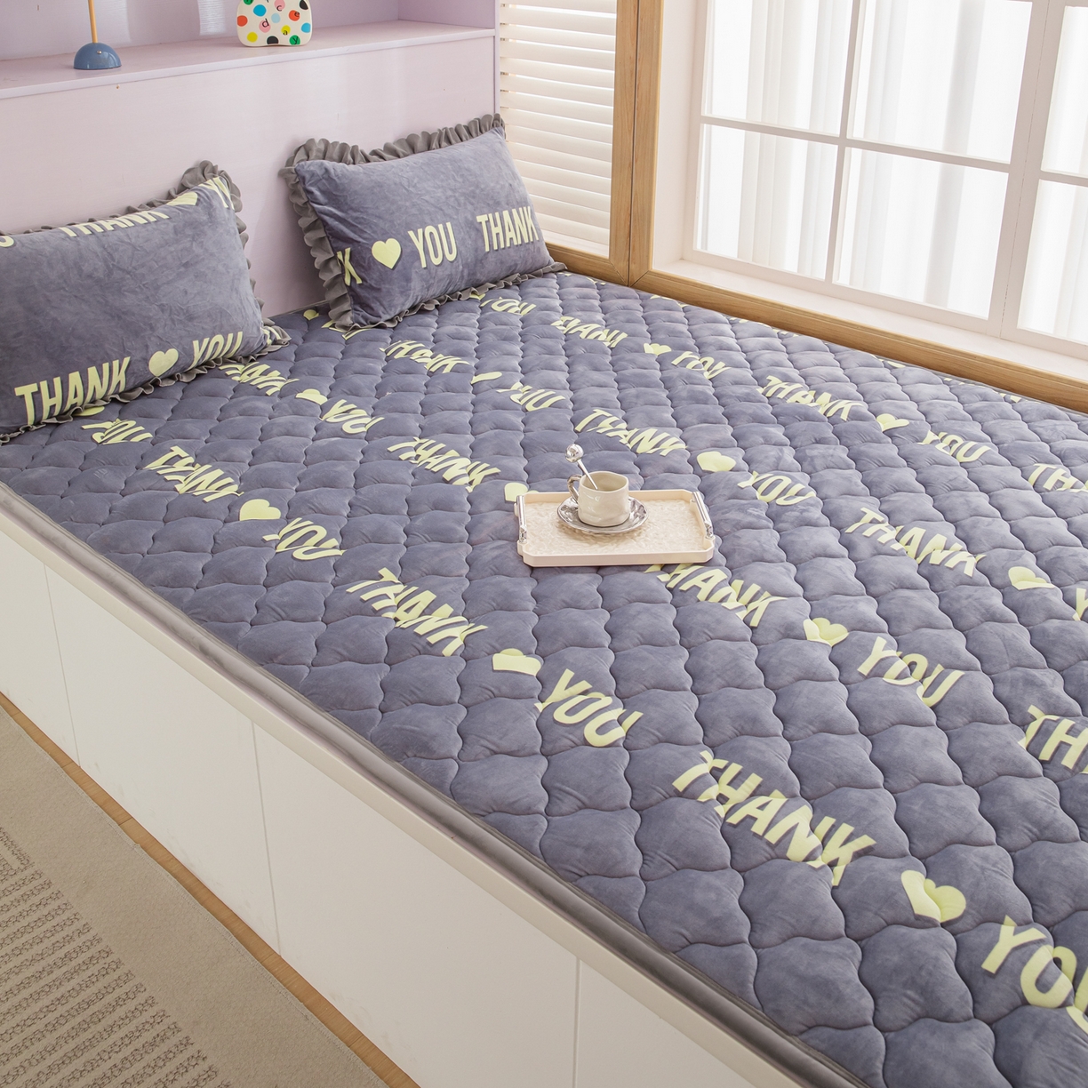 91家纺网 家纺一手货源 找家纺 手艺人家纺 2025新款炕垫榻榻米垫D50--D66 D56