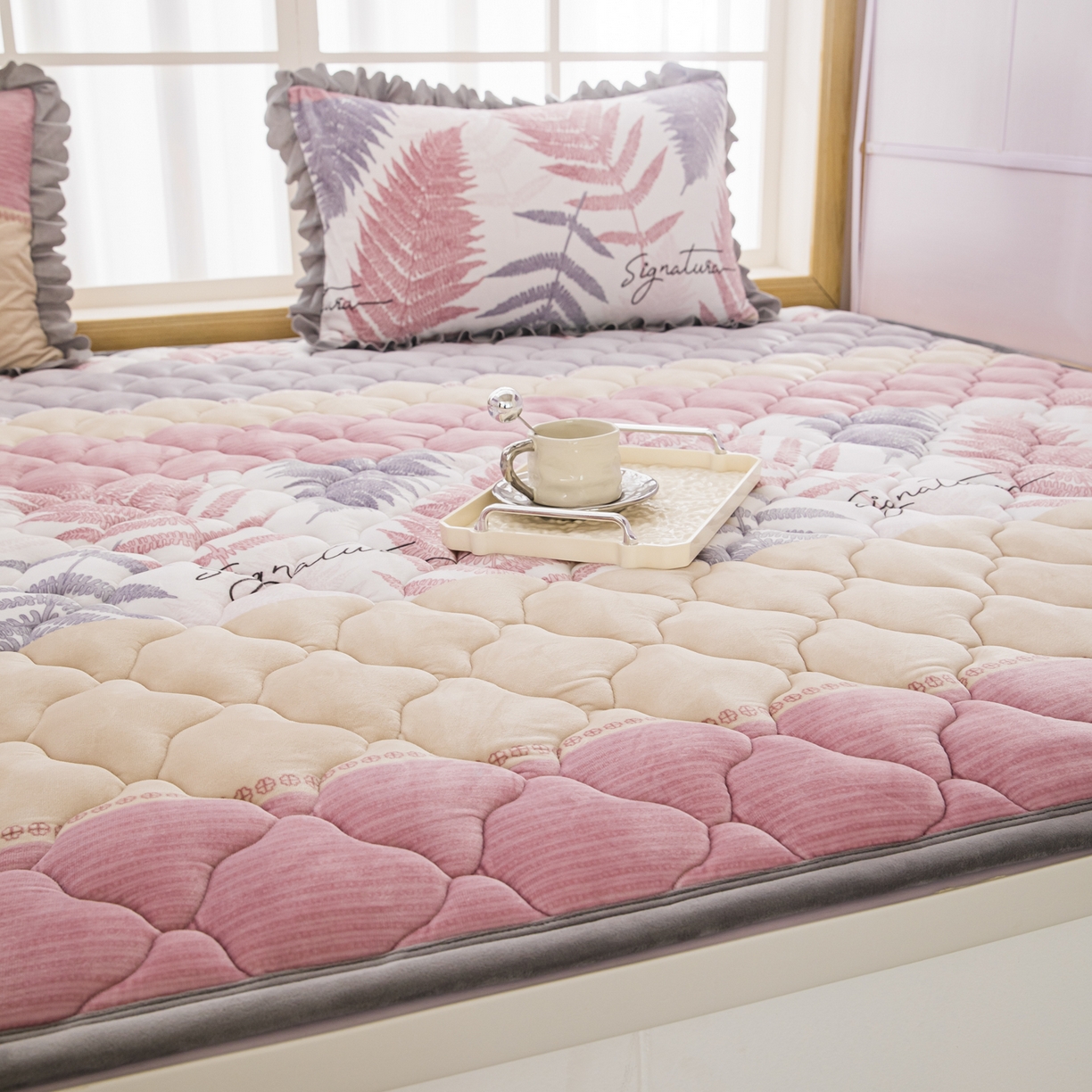 91家纺网 家纺一手货源 找家纺 手艺人家纺 2025新款炕垫榻榻米垫D50--D66 D57