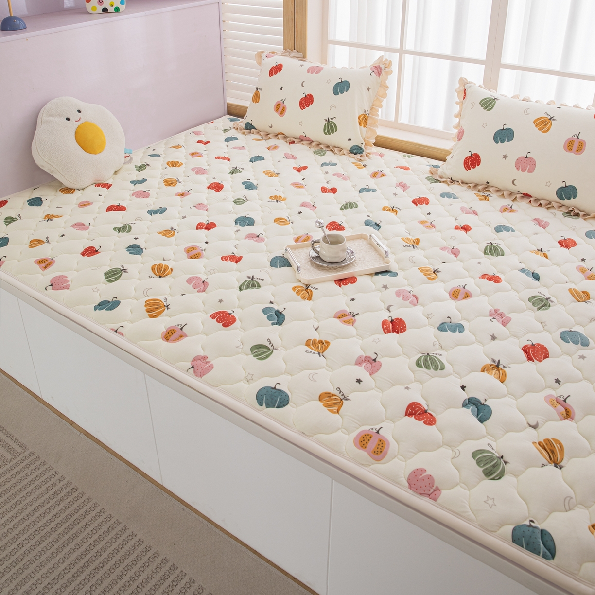 91家纺网 家纺一手货源 找家纺 手艺人家纺 2025新款炕垫榻榻米垫D50--D66 D58