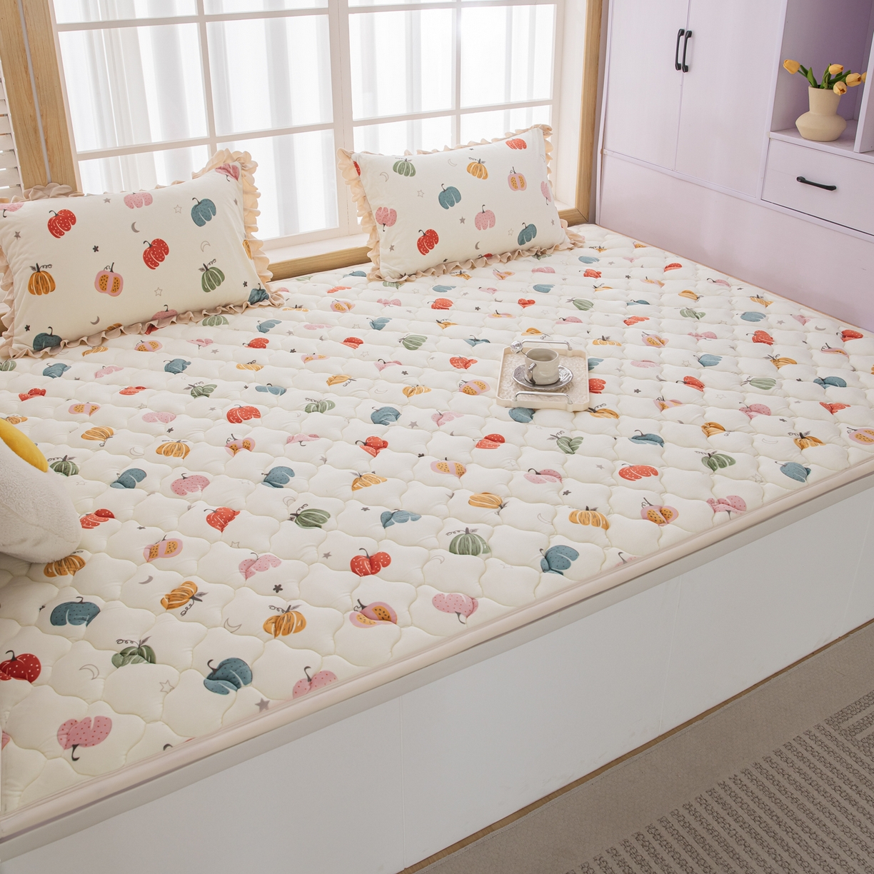 91家纺网 家纺一手货源 找家纺 手艺人家纺 2025新款炕垫榻榻米垫D50--D66 D58