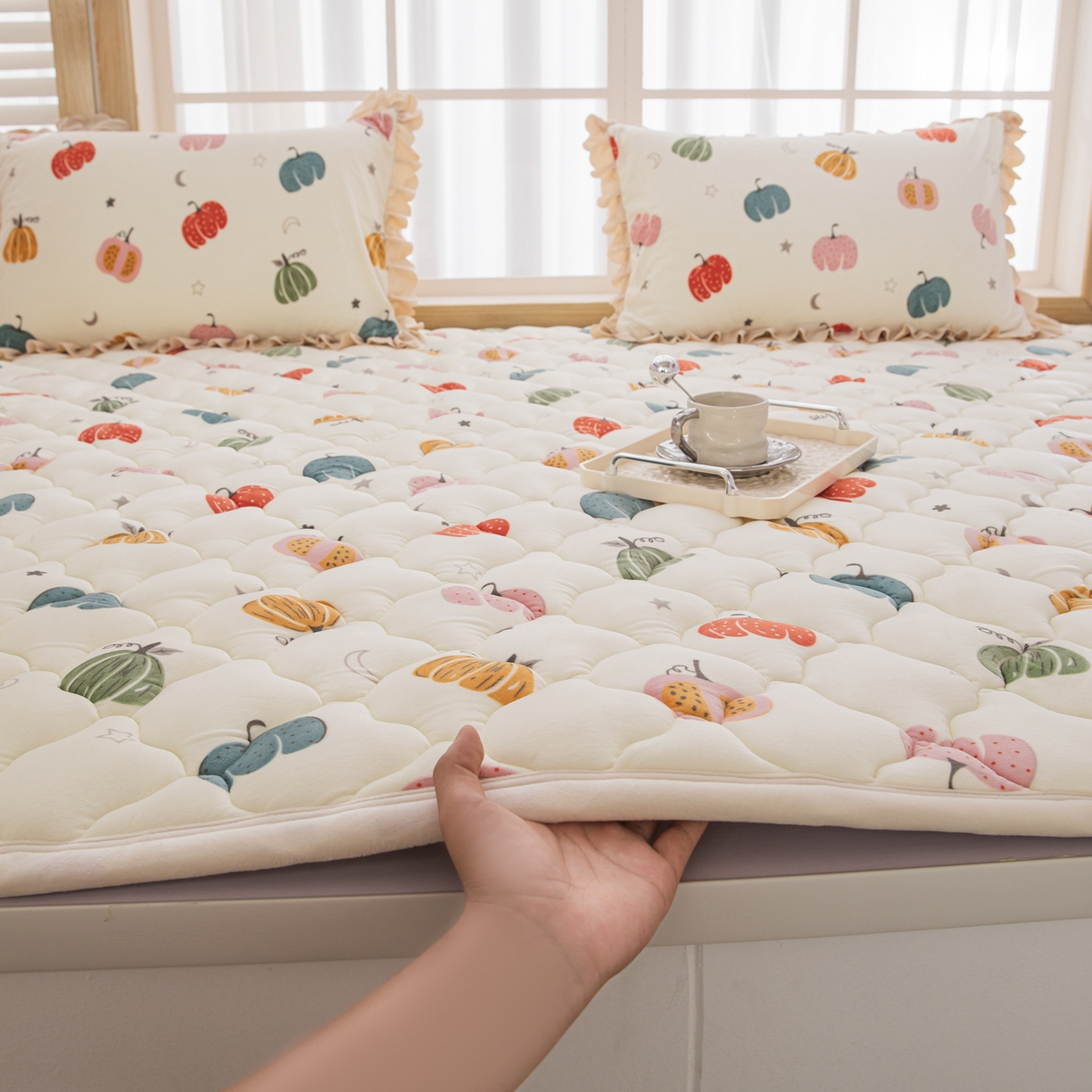 91家纺网 家纺一手货源 找家纺 手艺人家纺 2025新款炕垫榻榻米垫D50--D66 D58