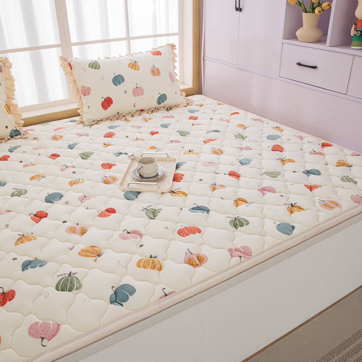 91家纺网 家纺一手货源 找家纺 手艺人家纺 2025新款炕垫榻榻米垫D50--D66 D58