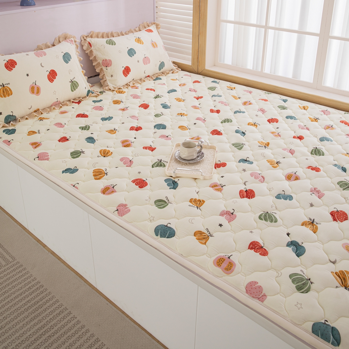 91家纺网 家纺一手货源 找家纺 手艺人家纺 2025新款炕垫榻榻米垫D50--D66 D58