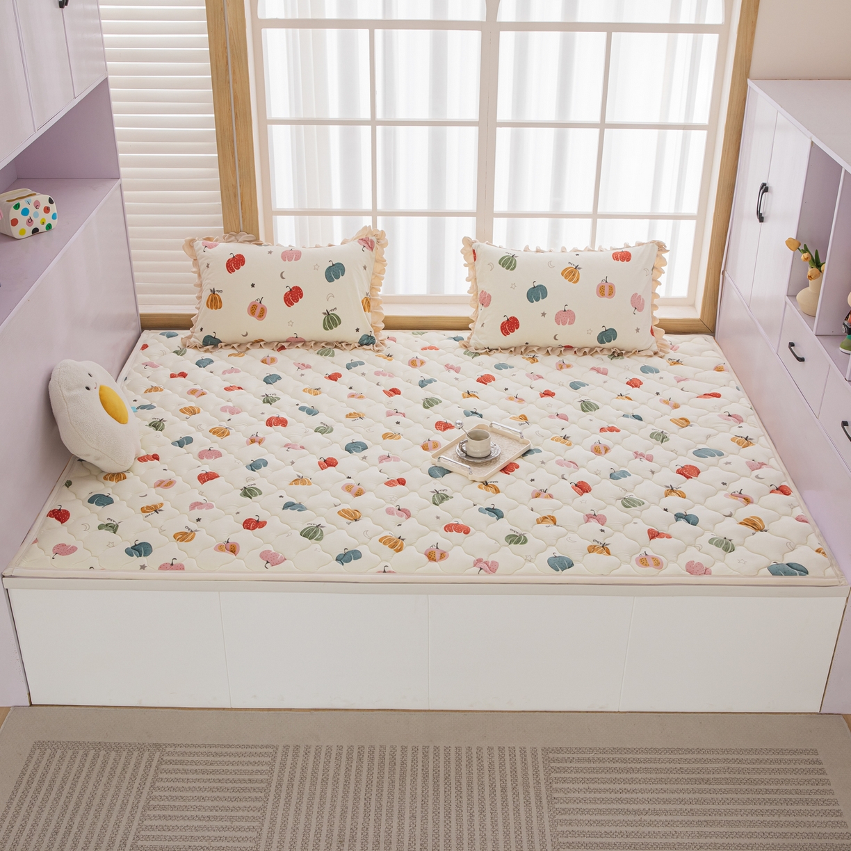 91家纺网 家纺一手货源 找家纺 手艺人家纺 2025新款炕垫榻榻米垫D50--D66 D58